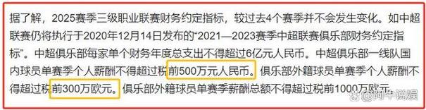 中国男足的年薪是多少，中国男足平均年薪