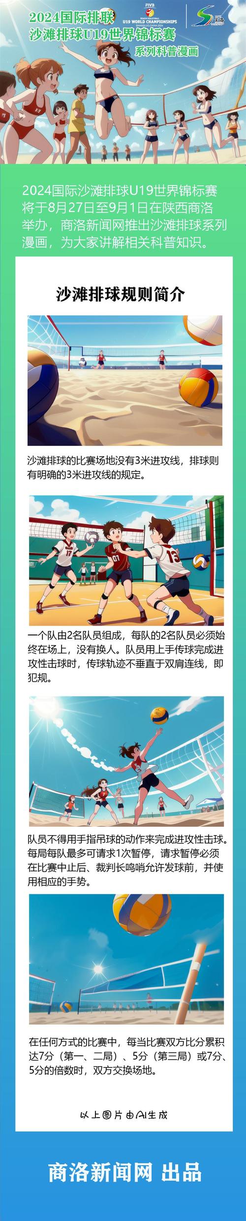 沙滩排球比赛规则，沙滩排球比赛规则简单版