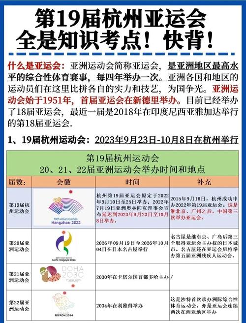 杭州亚运会是几号？杭州亚运会是哪天？
